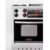 Cocina 60cm Gas Natural 2hornallas+plancha+carlitera Motta - Maitess 
