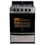 Cocina 56cm multigas Inox. Escorial Master Style Luz/enc