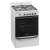 Cocina 56cm multigas Blanca Longvie 13331bf luz y encendido - comprar online