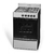 Cocina 56cm multigas Inox. Longvie 13231xf - comprar online