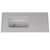Mesada marmol sintetico 120X53 Gris claro sin zocalo con bacha integral: