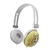 Auricular Panacom HP-9562 Sugar Skull On ear