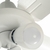 Ventilador techo Severbon Palas metalicas blanco con luz 3 tulipas en internet