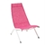 Reposera Laury fucsia Aluminio