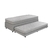 Sommier con colchon 090X190 Gani Multispace Gris: en internet