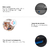 Calefactor sin salida 8000k Longvie Eca8kvt Negro/visor/termost en internet