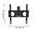 Soporte de pared extensible para TV de 26" a 65" - tienda online