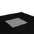 Mesa comedor Euro cuadrada 140X140 wengue Base central: en internet