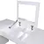 Imagen de Escritorio Richezze Camarin 130cm tocador Blanco Mesina: