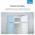 Heladera con freezer Midea MDRT333FGE01A 240L Blanca
