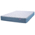 Colchon de resortes 2 plazas Inducol Galia azul 140x190cm con PillowTop: