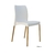 Silla de comedor Mara Blanca pata madera: