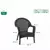 Sillon de jardin Garden Life Qatar Ratan Grafito - Maitess 