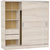 Placard Orlandi Suave 180cm Abedul Puertas corredizas: - comprar online