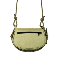 Duo Pequena Bege Kaki/Amarelo - patmotta