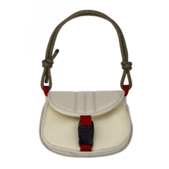 Duo Pequena Off White/ Vermelho