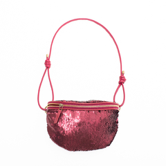Bolchete Cereja com Alça de Couro - comprar online