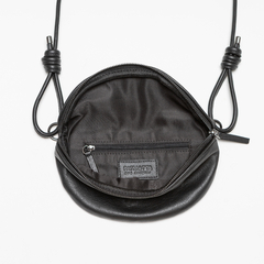 Bolchete de Couro Preto - patmotta