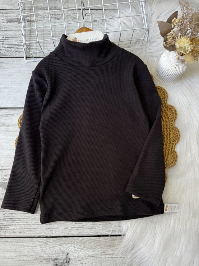 Polera Jack color choco