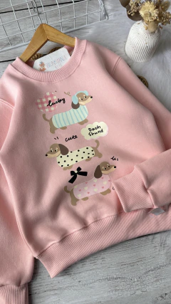 Buzo GIRL - salchi pink - 4 al 16 - comprar online