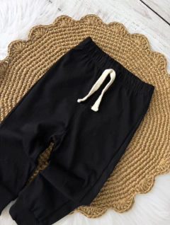 Pantaloncito Black de algodón (unisex) 0 a 24 meses - tienda online