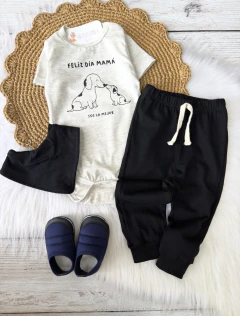 Pantaloncito Black de algodón (unisex) 0 a 24 meses en internet