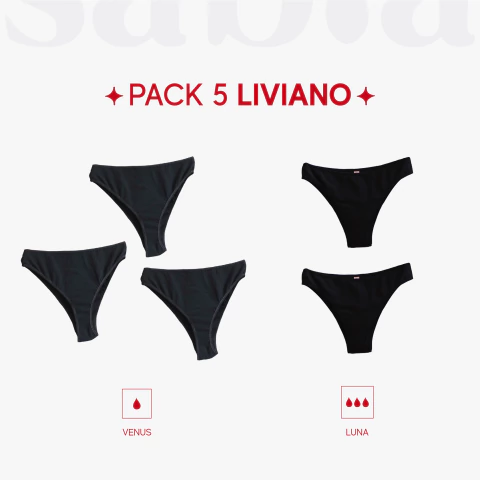 Pack de 5 Liviano - comprar online