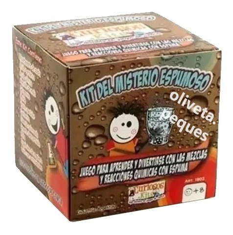 Kit Del Misterio Espumoso Cod 1803 Experimento Curiosos Kits