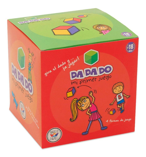 Da Da Do Cubo Dado Gigante De Tela y Mazo De Cartas - Barco de Papel - comprar online