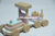 Tren Madera Didáctico Bloques Encastre Locomotora 1 Vagón - comprar online