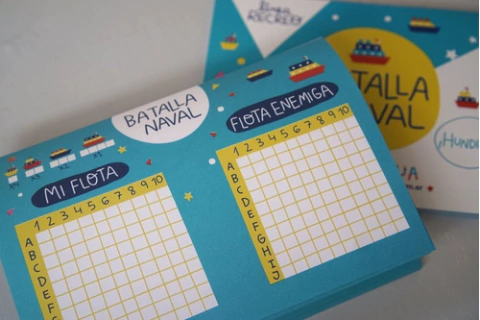 Batalla Naval Juego De Mesa Clásico Infantil Ecolecua - comprar online