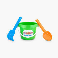 Balde con Pala y Rastrillo chicos - comprar online