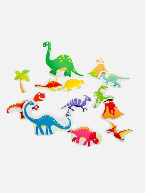 Dinos Al Agua Plan Z. Figuras Dinosaurios Goma Eva P/ Baño - comprar online