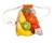Set 6 Frutas - Toy Cocinando - comprar online
