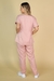 Pijama Cirurgico Rose Manga Tradicional CJ02 - comprar online