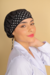 Touca Cirurgica Gorro Preta Coroa Testa com elástico e tiras (cópia)