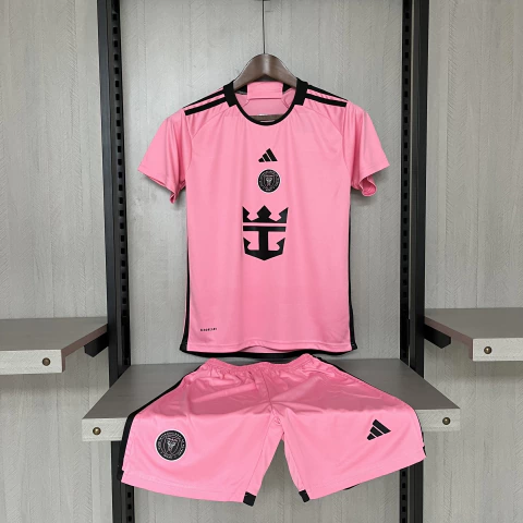 Conjunto Infantil Inter Miami I 24/25 - Rosa - Camisa e Short - comprar online