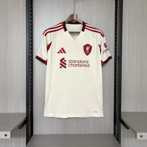 Camisa Liverpool II 2025/26 Off-White - Adidas - Masculino Torcedor - comprar online