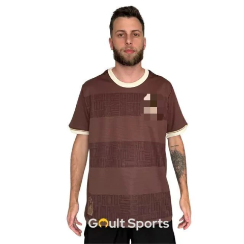 Camisa CRF Identidade 2024 Marrom - Masculina Torcedor - Novembro Negro - comprar online