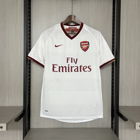 Camisa Arsenal II Retrô 2007/2008 Branco - Nike - comprar online
