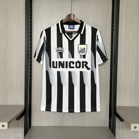 Camisa Santos Retrô II 1998 Preto e Branco - Umbro - comprar online