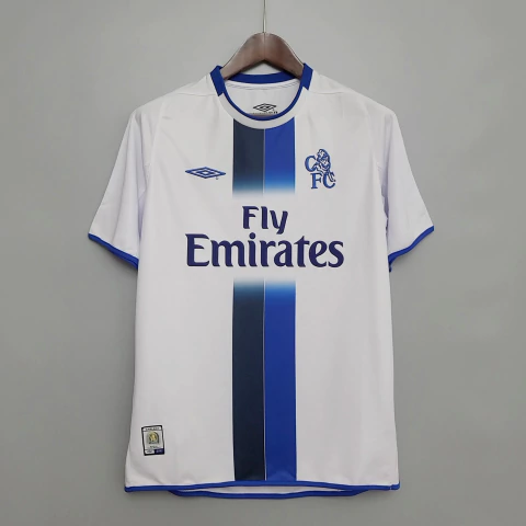 Camisa Chelsea II Retrô 2003/05 - Branco - comprar online