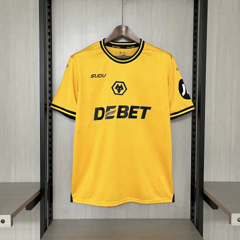 Camisa Wolverhampton I 24/25 Amarelo - Masculino Torcedor - comprar online