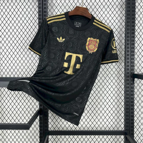 Camisa Bayern de Munique 125 anos 24/25 Preto - Adidas - Masculino Torcedor - comprar online
