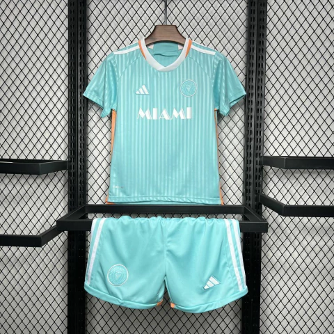 Conjunto Infantil Inter Miami III 24/25 - Azul - Camisa e Short - comprar online