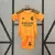 Conjunto Infantil Real Madrid II 24/25 - Laranja - Camisa e Short