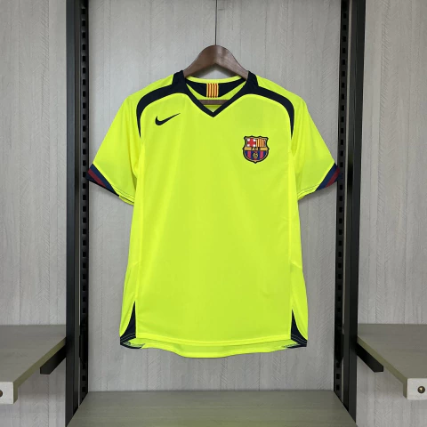 Camisa Barcelona II Retrô 2005/2006 Verde - Nike - comprar online