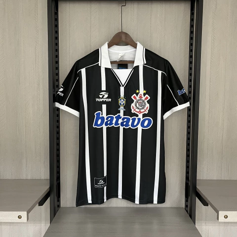 Camisa Retrô Corinthians II 1999 Preto e Branco - Topper - comprar online