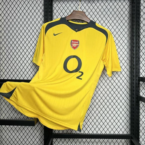 Camisa Arsenal II Retrô 2005/2006 Amarelo - Nike - comprar online