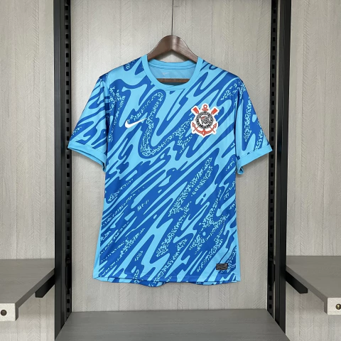 Camisa Corinthians de Goleiro 24/25 Azul - Masculino Torcedor - comprar online